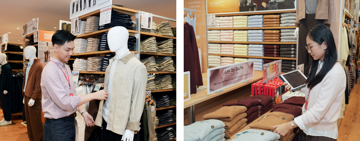 UNIQLO Management Candidate learning store operations
