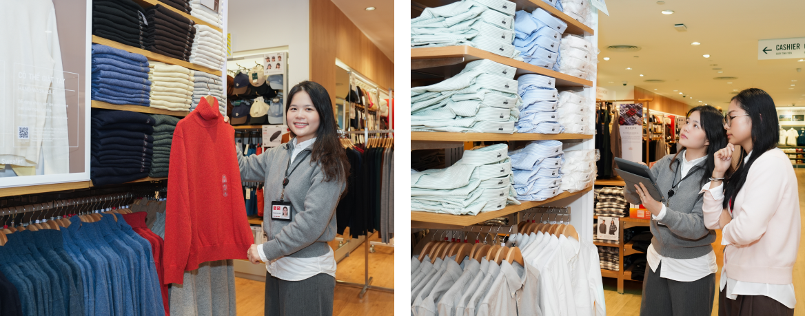 UNIQLO Management Candidates learning store operations