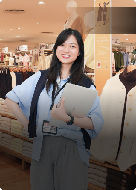 UNIQLO Management Candidate Thuy Linh