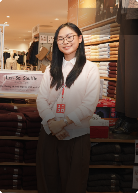 UNIQLO Management Candidate Thuy Linh